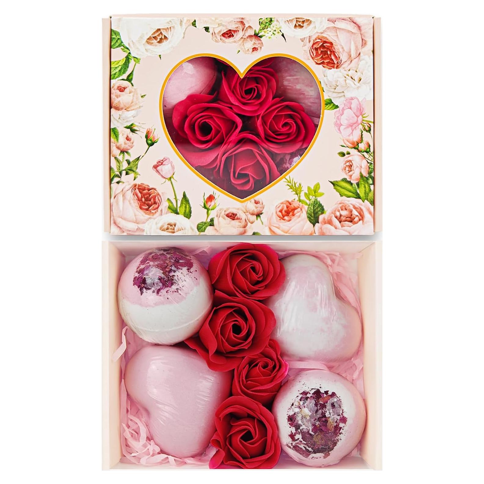 Set de Bombas de Baño Orgánicas XmtJXn para Mamá - Regalo Día de la Madre