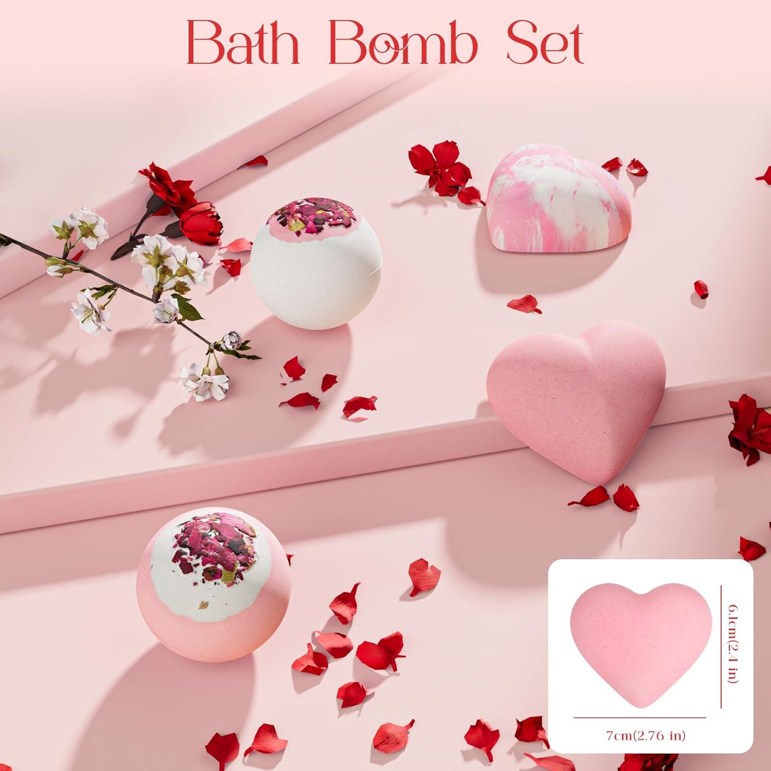 Set de Bombas de Baño Orgánicas XmtJXn para Mamá - Regalo Día de la Madre