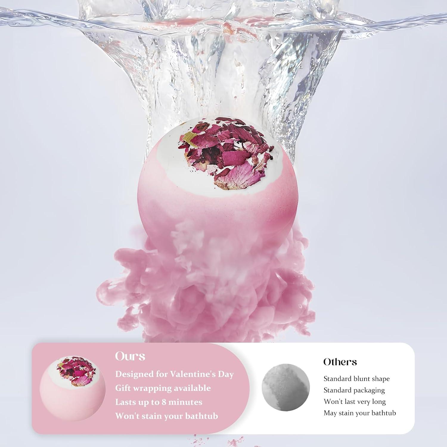 Set de Bombas de Baño Orgánicas XmtJXn para Mamá - Regalo Día de la Madre