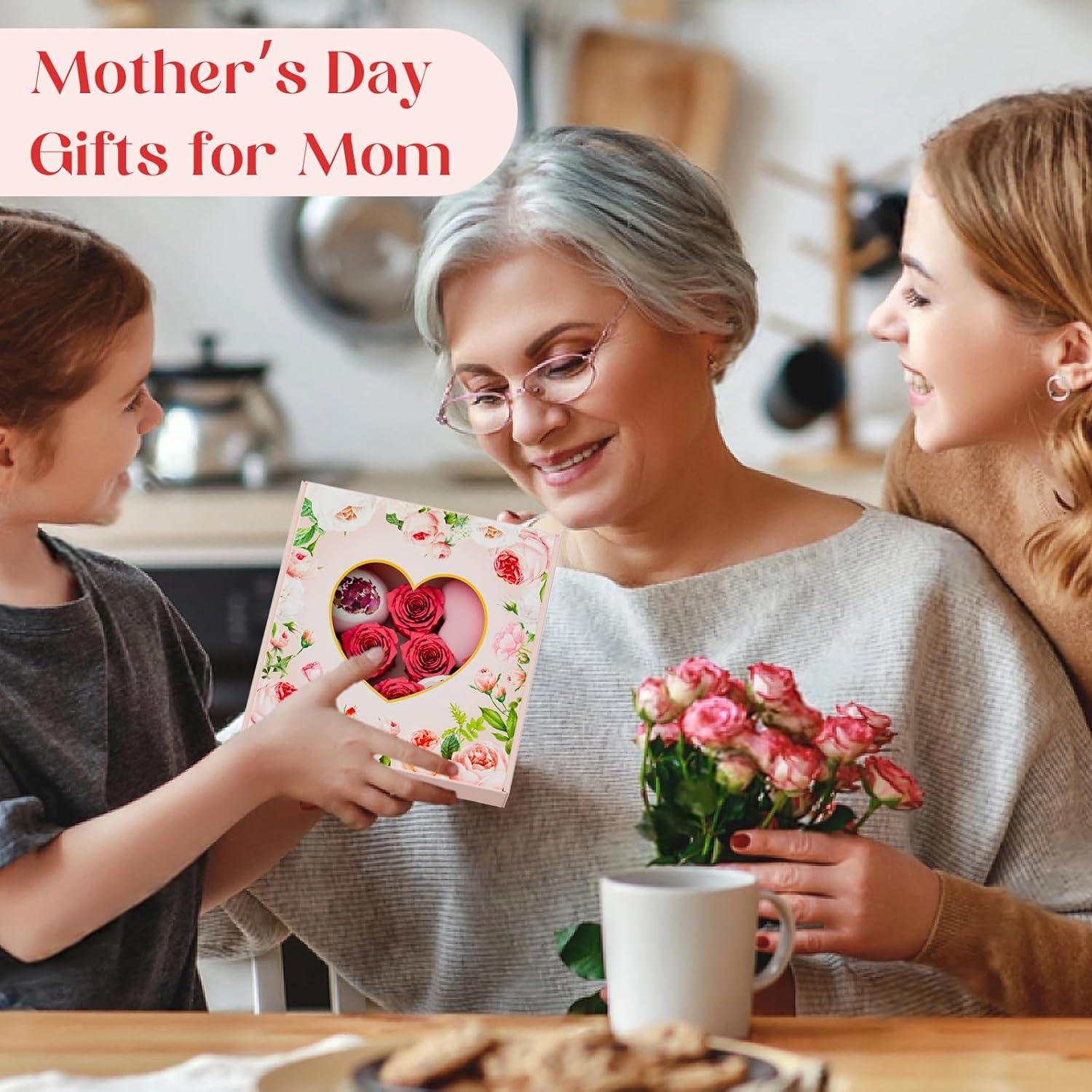 Set de Bombas de Baño Orgánicas XmtJXn para Mamá - Regalo Día de la Madre