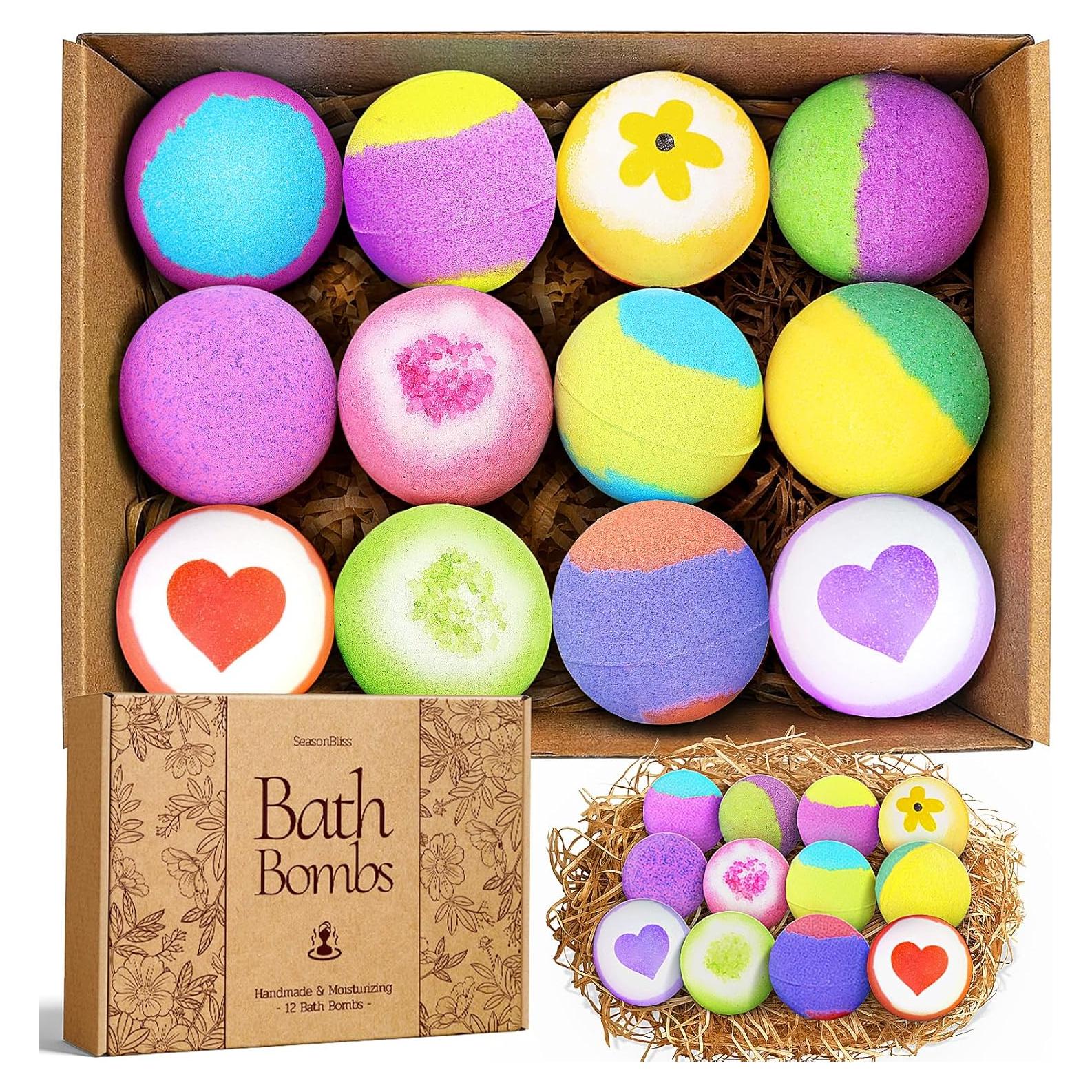 Set de 12 Bombas de Baño SeasonBliss - Manteca de Karité