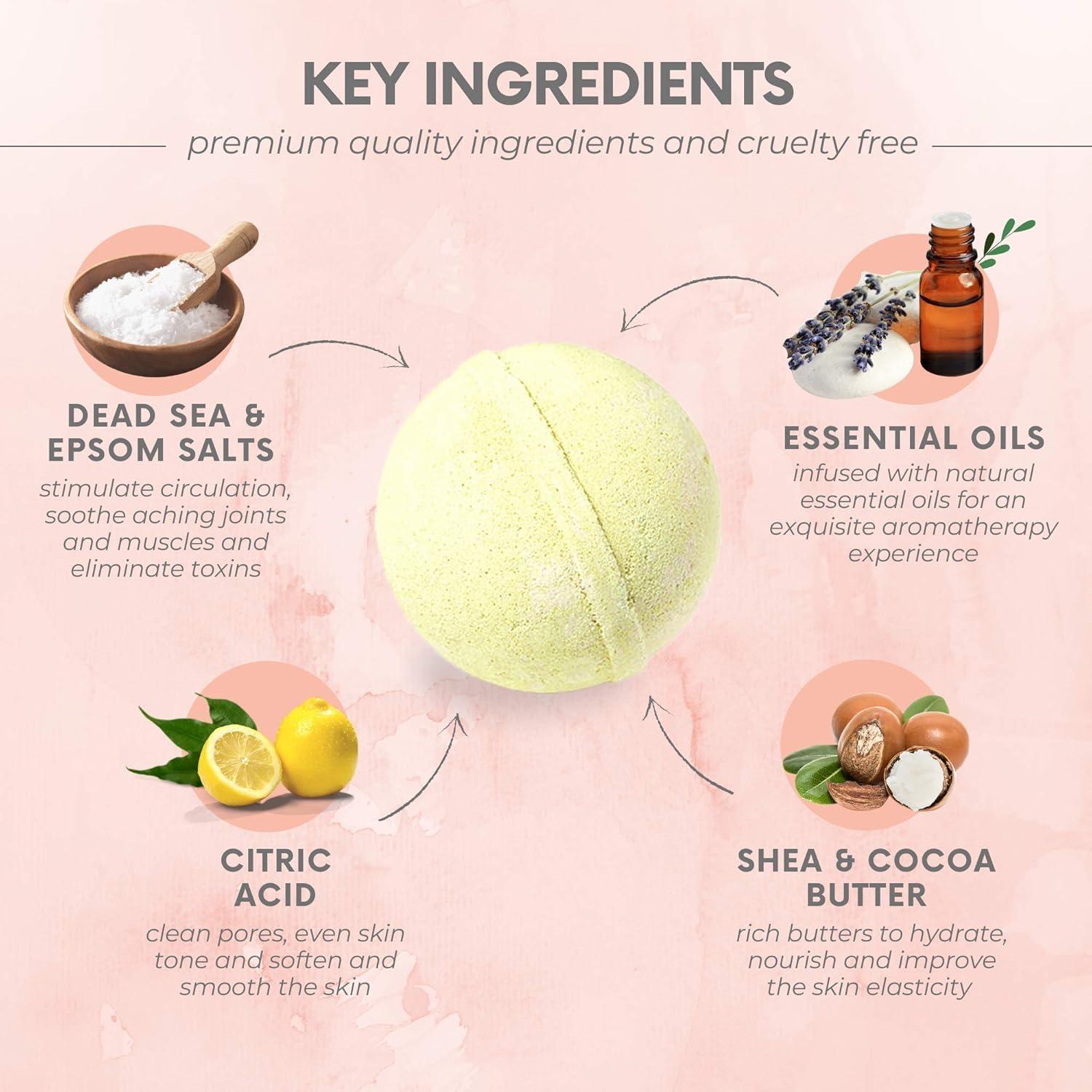 Juego de 6 Bombas de Baño Levitural - Aromaterapia Natural