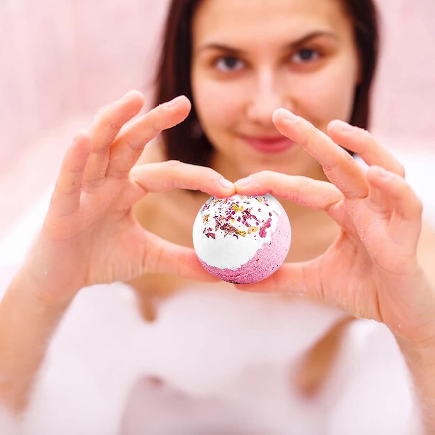 Juego de 12 Bombas de Baño Orgánicas Photken - Aromaterapia Natural