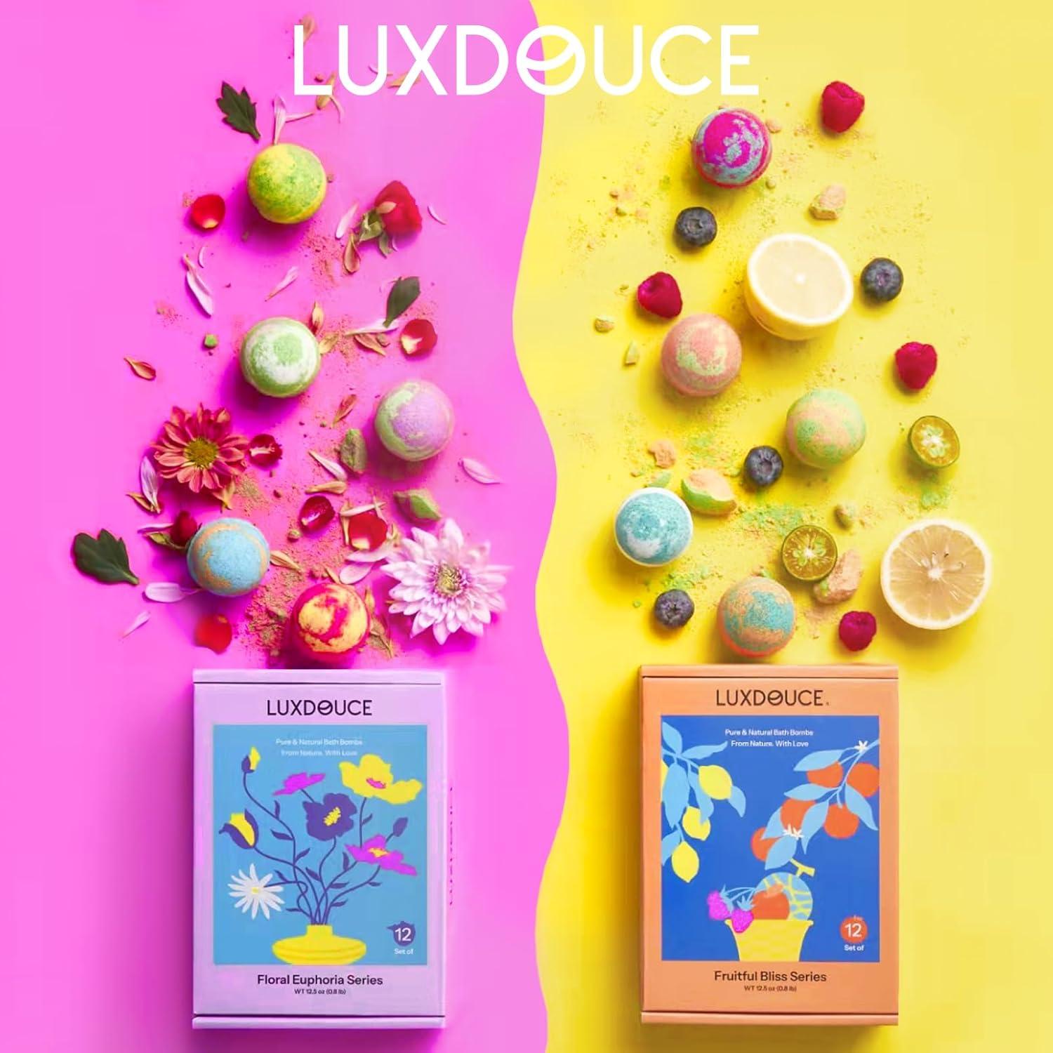 Juego de 48 Bombas de Baño LUXDOUCE - Aromas Naturales