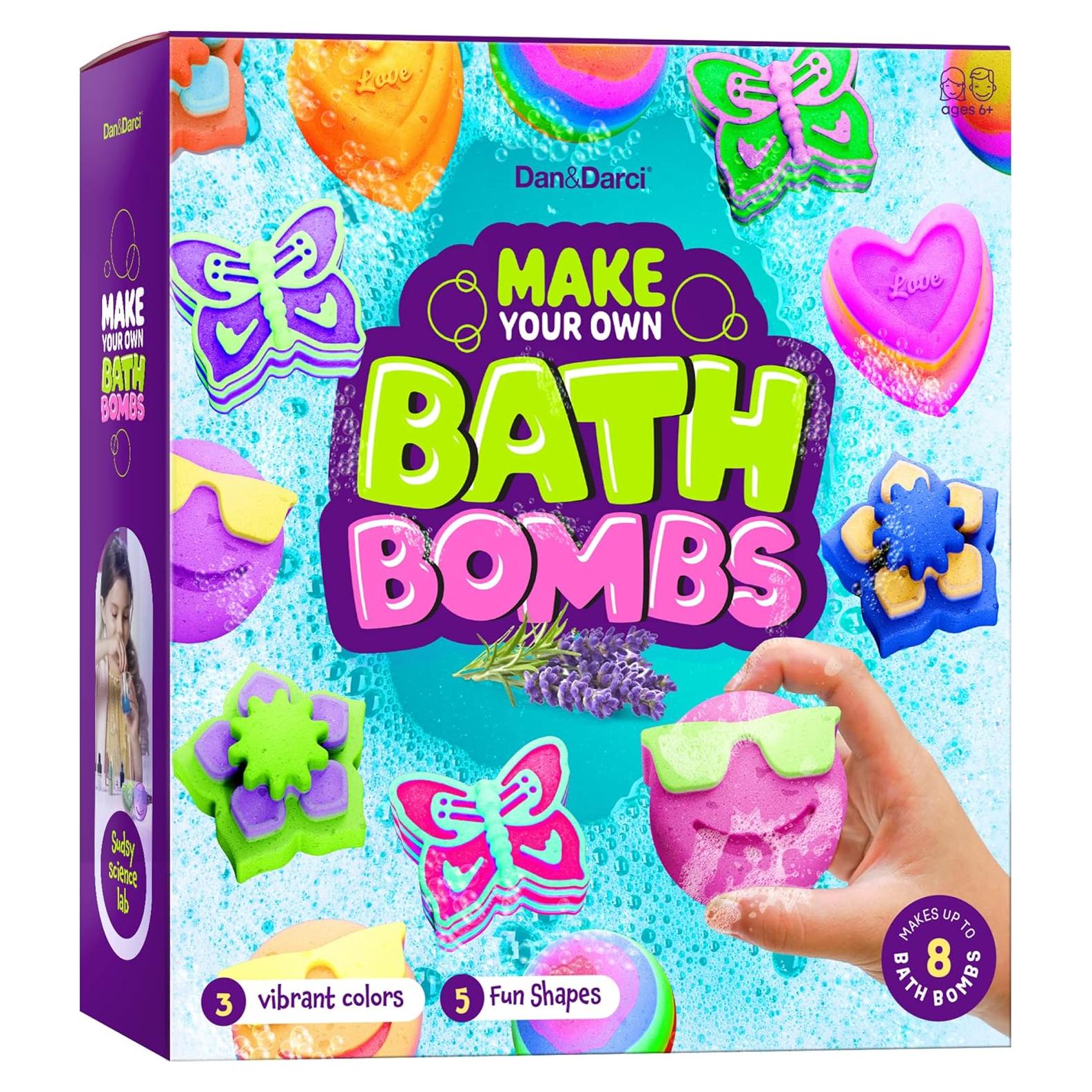 Kit de fabricación de bombas de baño Dan&Darci - 35 piezas