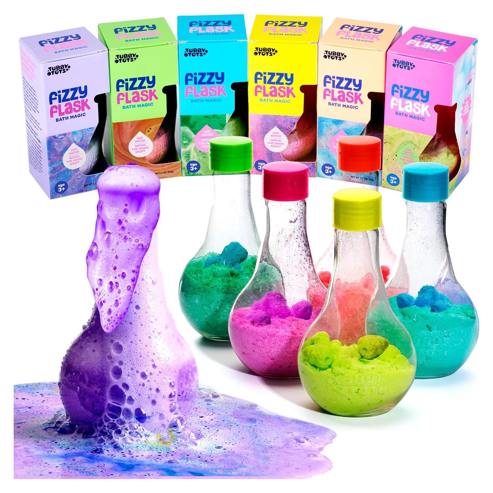 Kits de Poción de Baño Tubby Tots - 6 Bombas de Baño Seguras