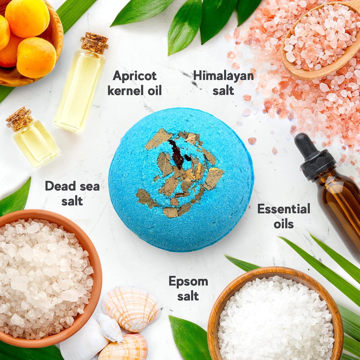 Juego de Bombas de Baño Orgánicas Relaxcation - 6 Aromas Naturales