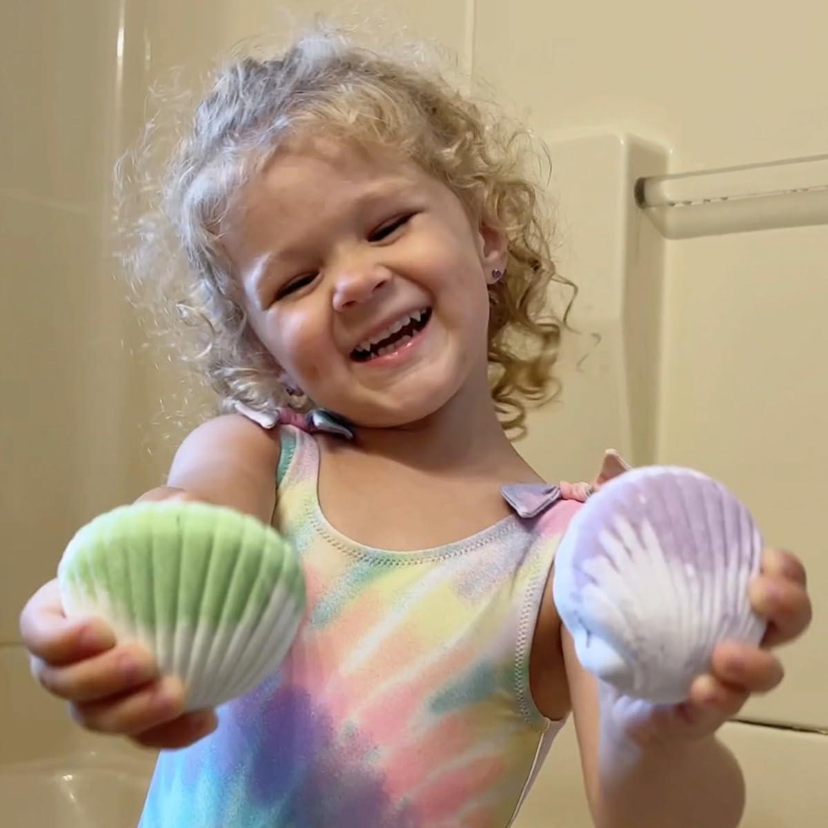 Juego de 9 Bombas de Baño Orgánicas Magic Shell con Pulseras