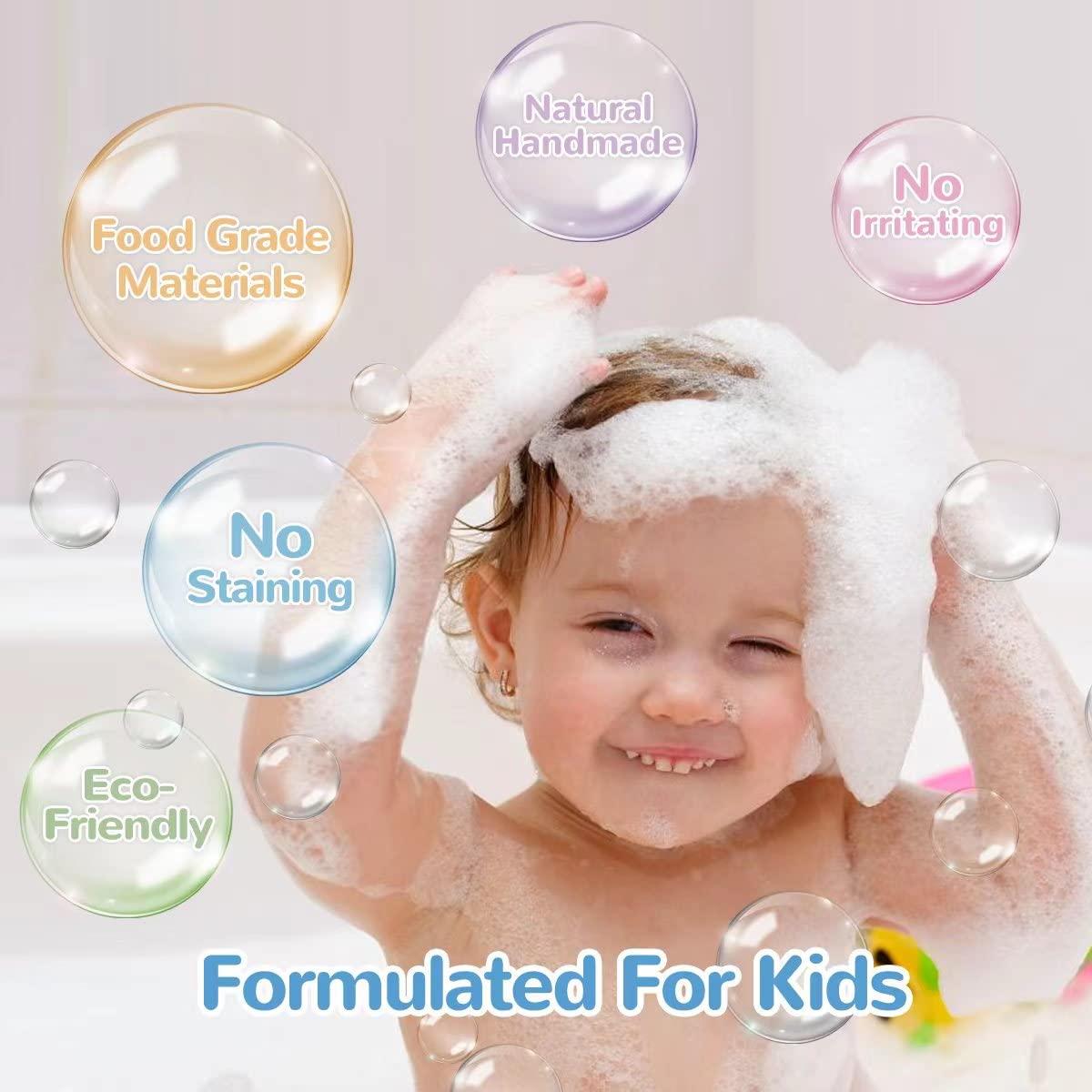 Juego de 9 Bombas de Baño Orgánicas Magic Shell con Pulseras