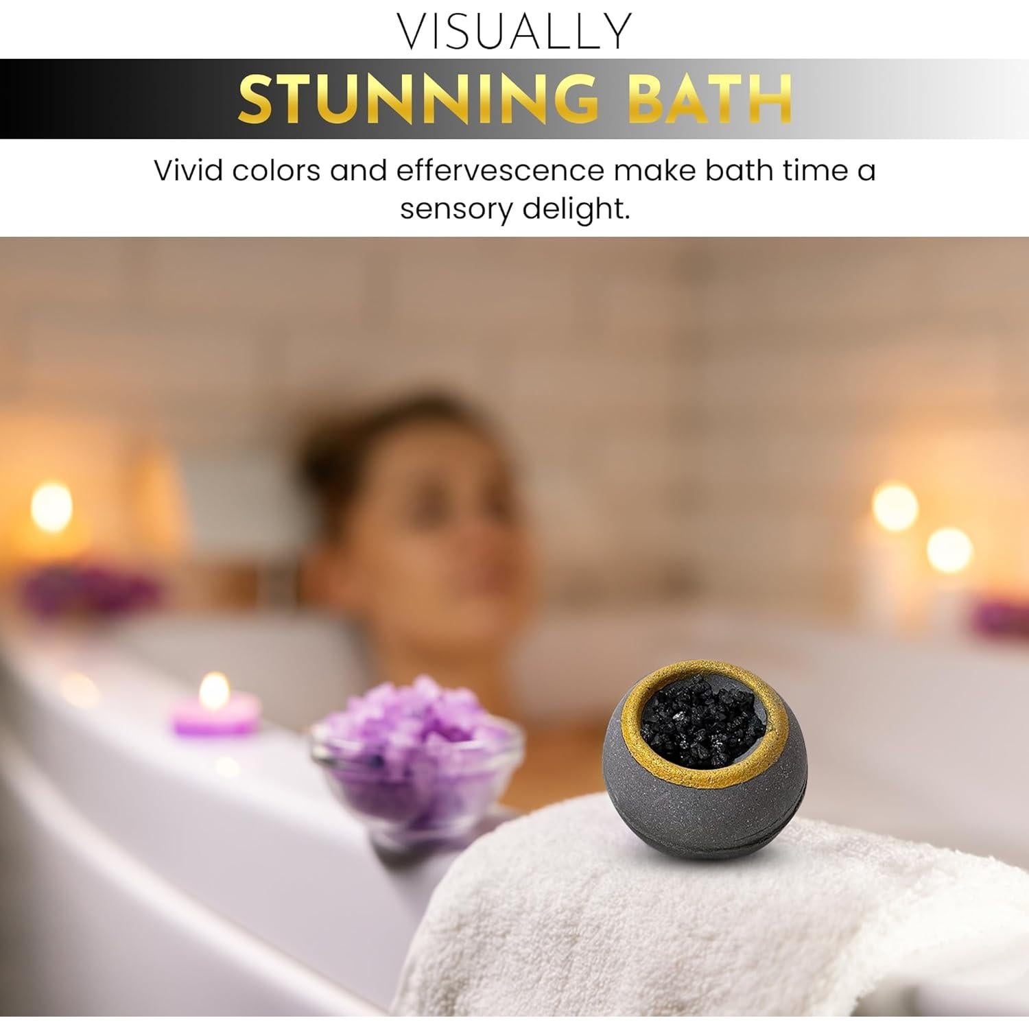 Set de Bombas de Baño de Lujo DinBer - 6 Piezas Orgánicas