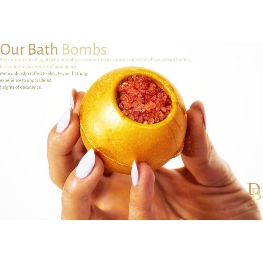 Set de Bombas de Baño de Lujo DinBer - 6 Piezas Orgánicas