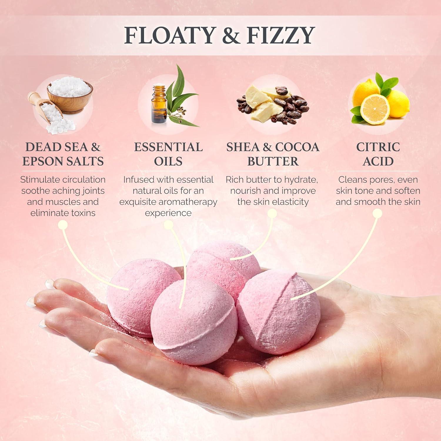 Juego de Velas Aromáticas y Bombas de Baño Empire - 20 Piezas