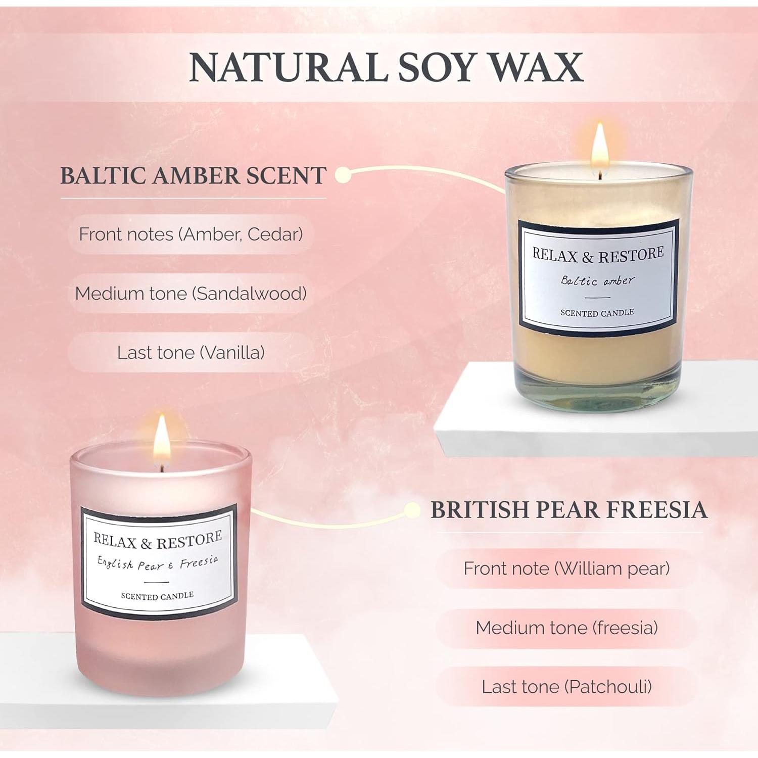 Juego de Velas Aromáticas y Bombas de Baño Empire - 20 Piezas