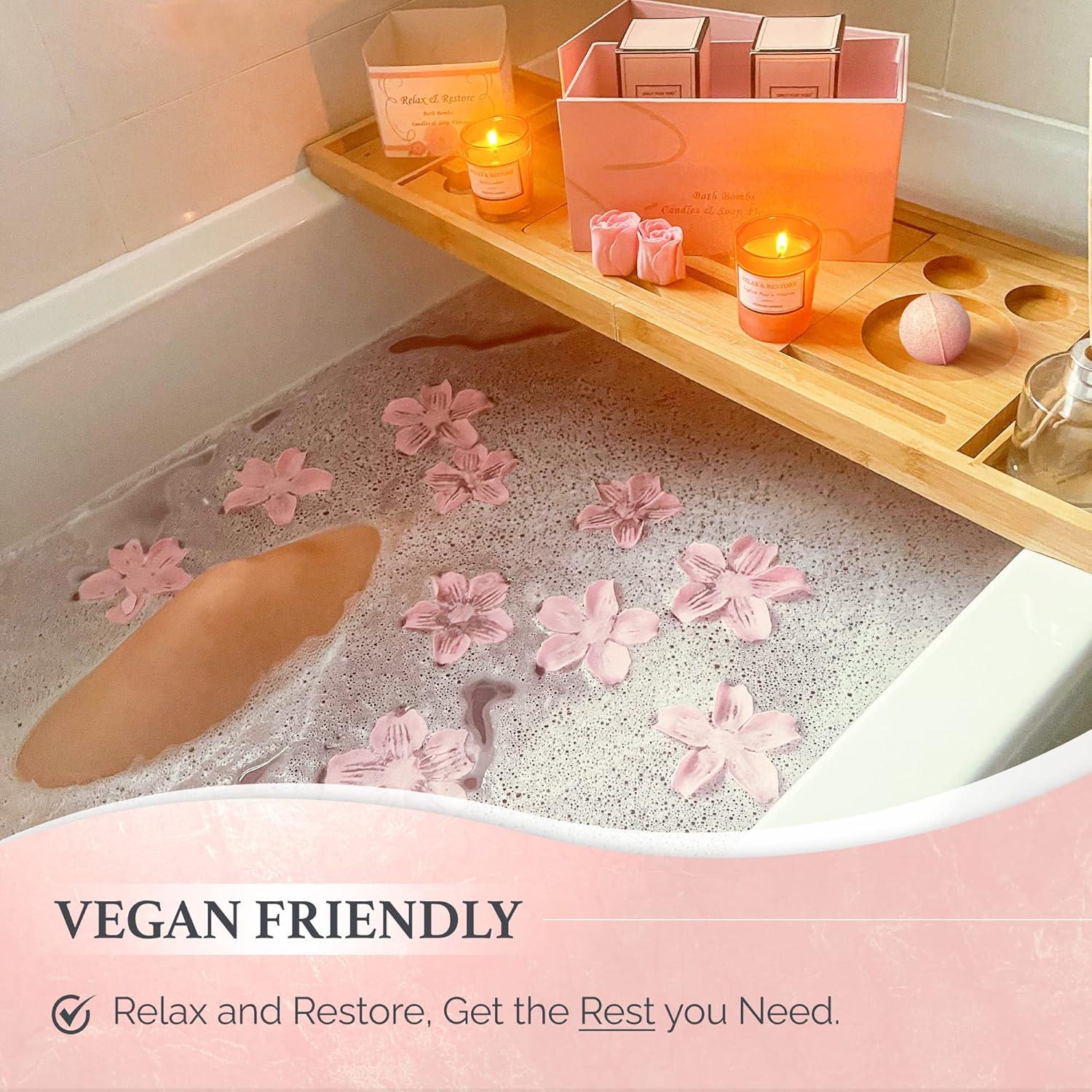 Juego de Velas Aromáticas y Bombas de Baño Empire - 20 Piezas