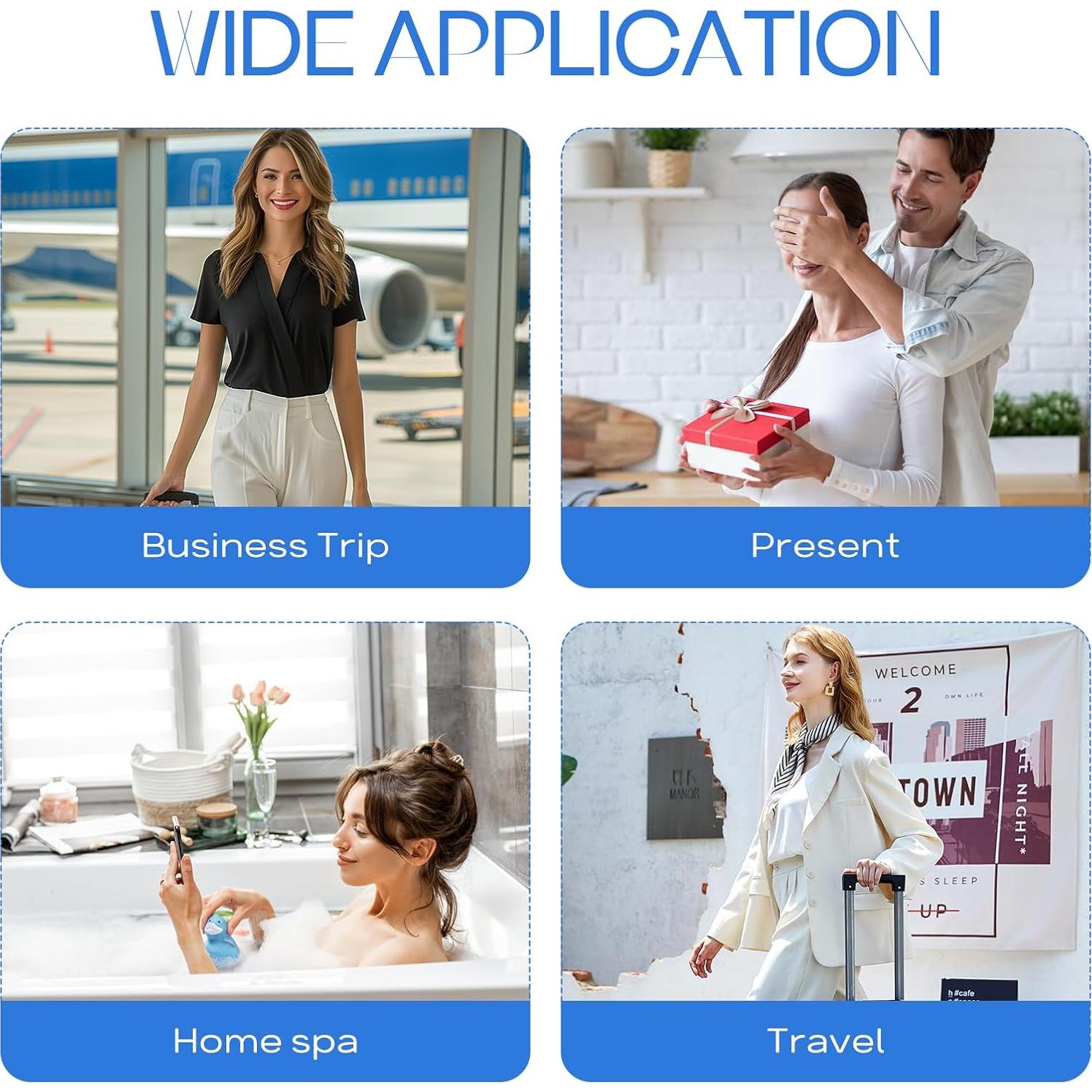 Juego de Bombas de Baño Pahxu 20 PCS Orgánicas con Aceite Esencial