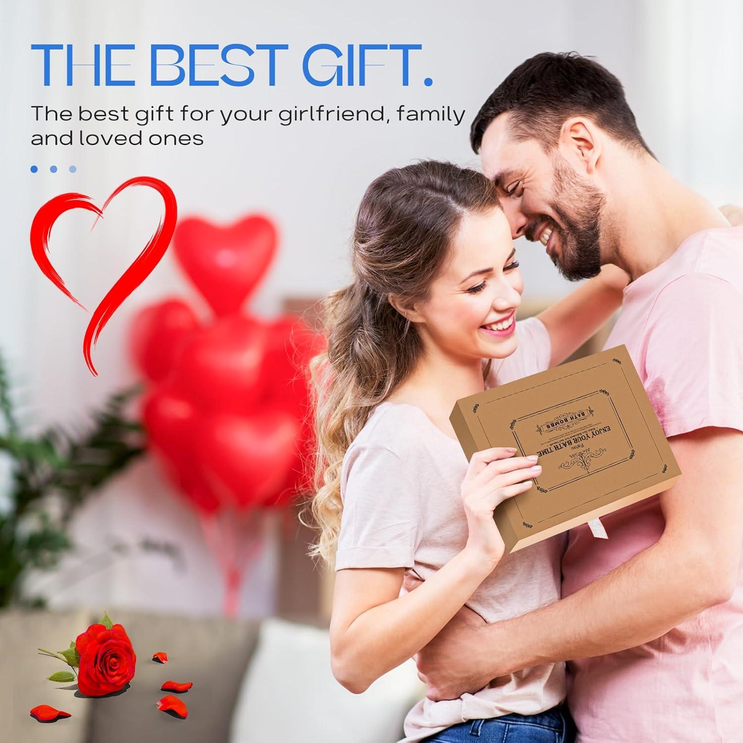 Juego de Bombas de Baño Pahxu 20 PCS Orgánicas con Aceite Esencial