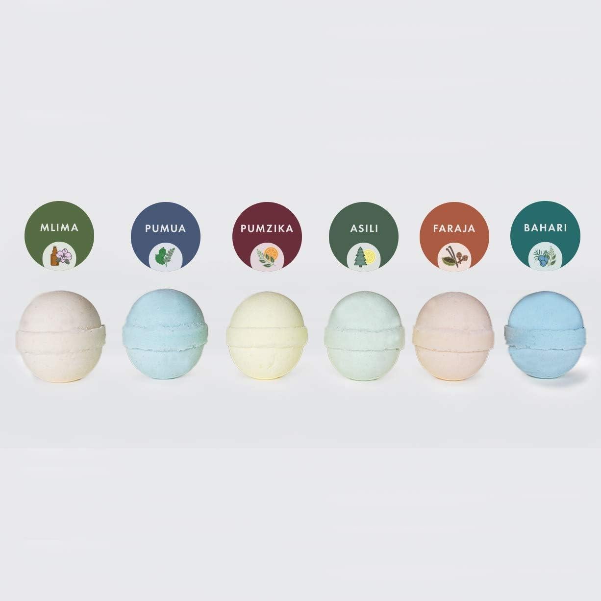 Bombas de baño variadas Refugee Bath Co. 70.9 g veganas