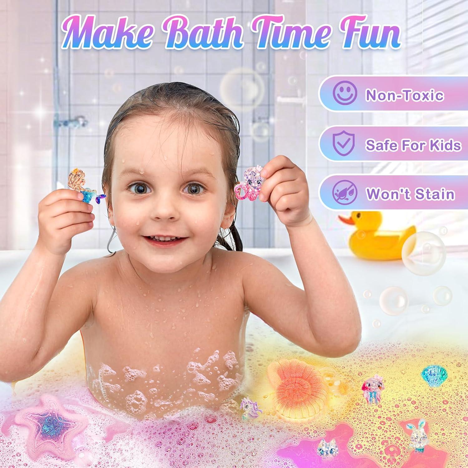 Kit de Bombas de Baño Sorpresa Toidgy - 8 Piezas Sirena