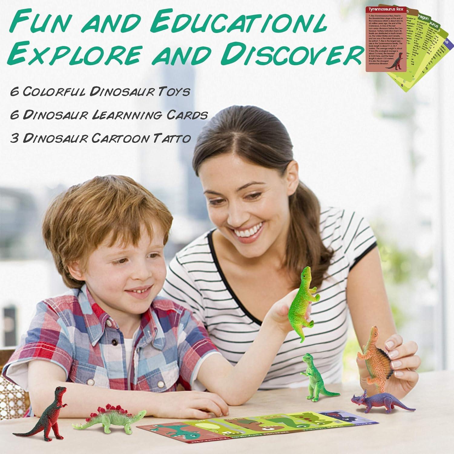 Bombas de Baño Dinosaurio STARYAR - Set de 6 Huevos Efervescentes