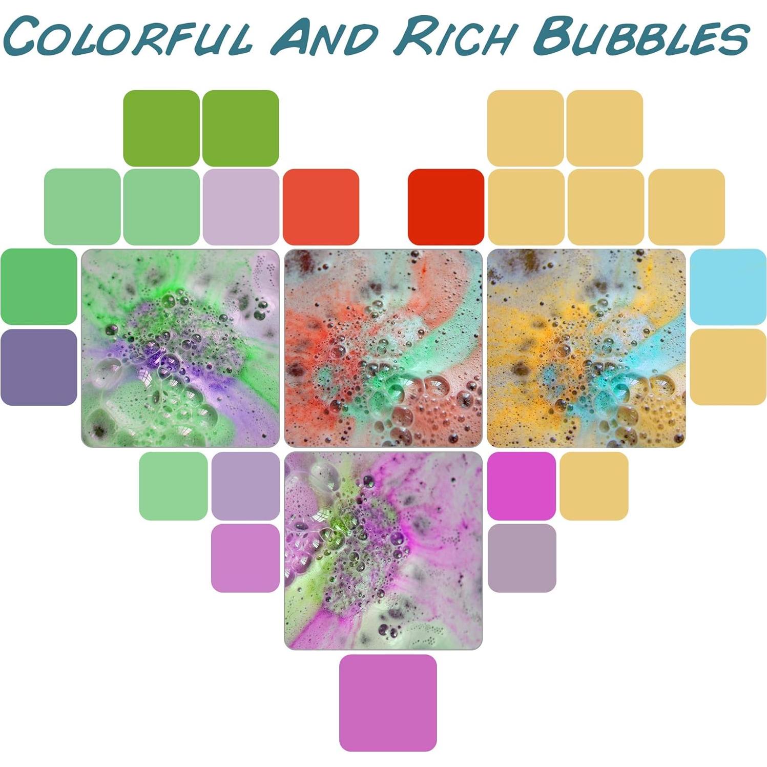 Bombas de Baño Dinosaurio STARYAR - Set de 6 Huevos Efervescentes