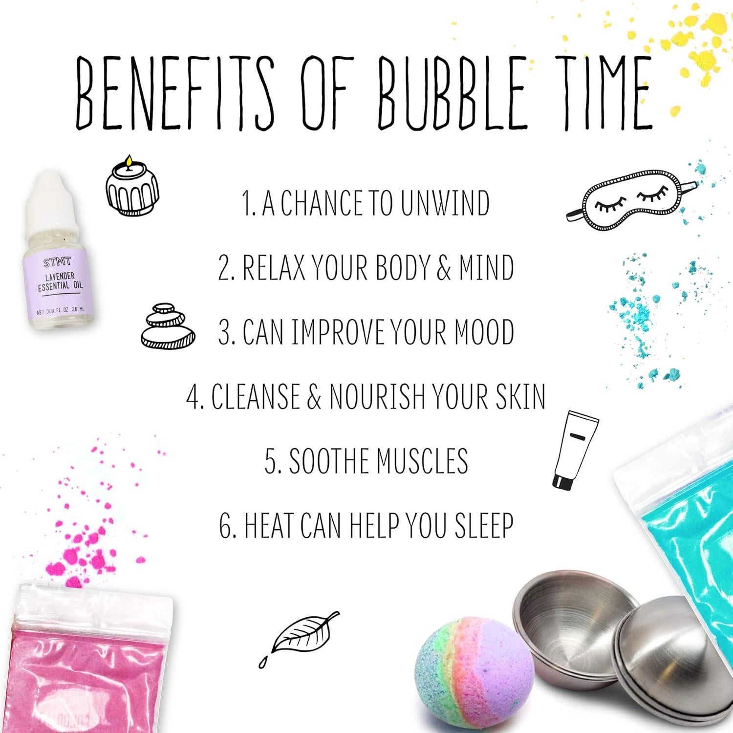 Kit de Bombas de Baño D.I.Y. STMT - Spa para Niños, Verde