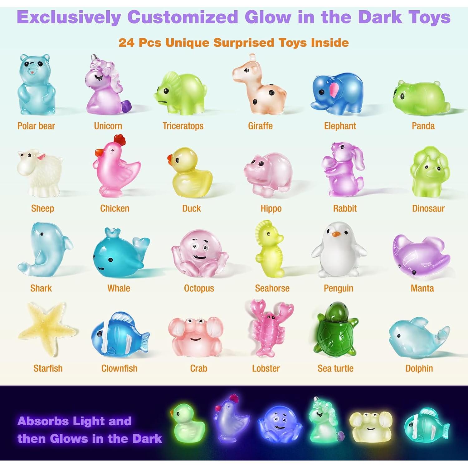 Bombas de Baño para Niños AWKUWA - 24 Piezas con Juguetes