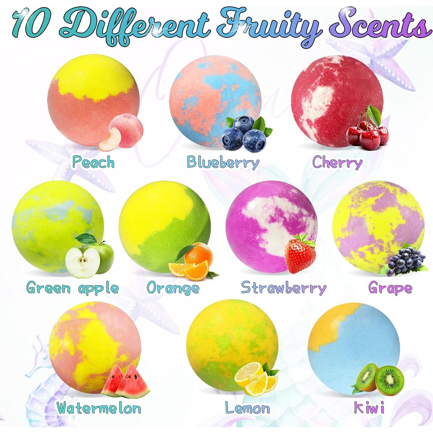 Set de 20 Bombas de Baño ECL con Juguetes Sorpresa para Niñas