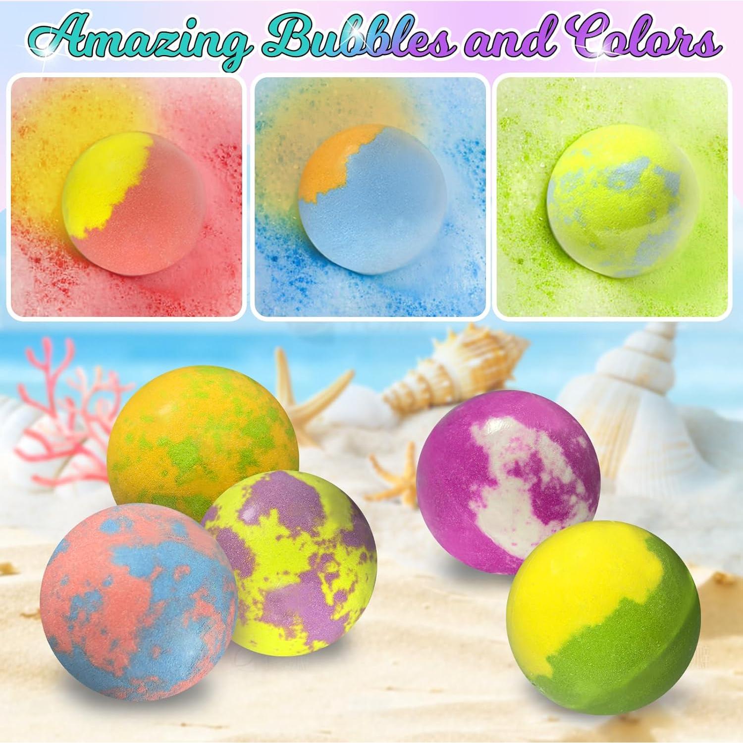 Set de 20 Bombas de Baño ECL con Juguetes Sorpresa para Niñas