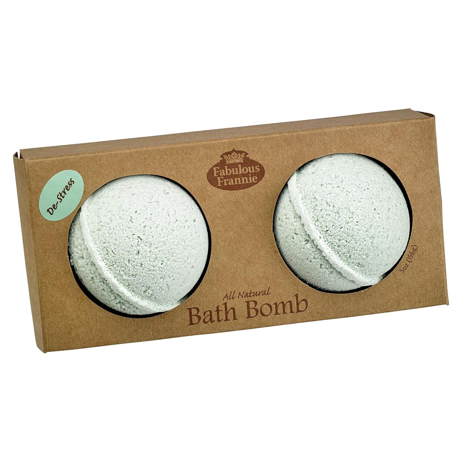 Bomba de Baño Natural Fabuloso Frannie 2pk Desestresar 70.87g