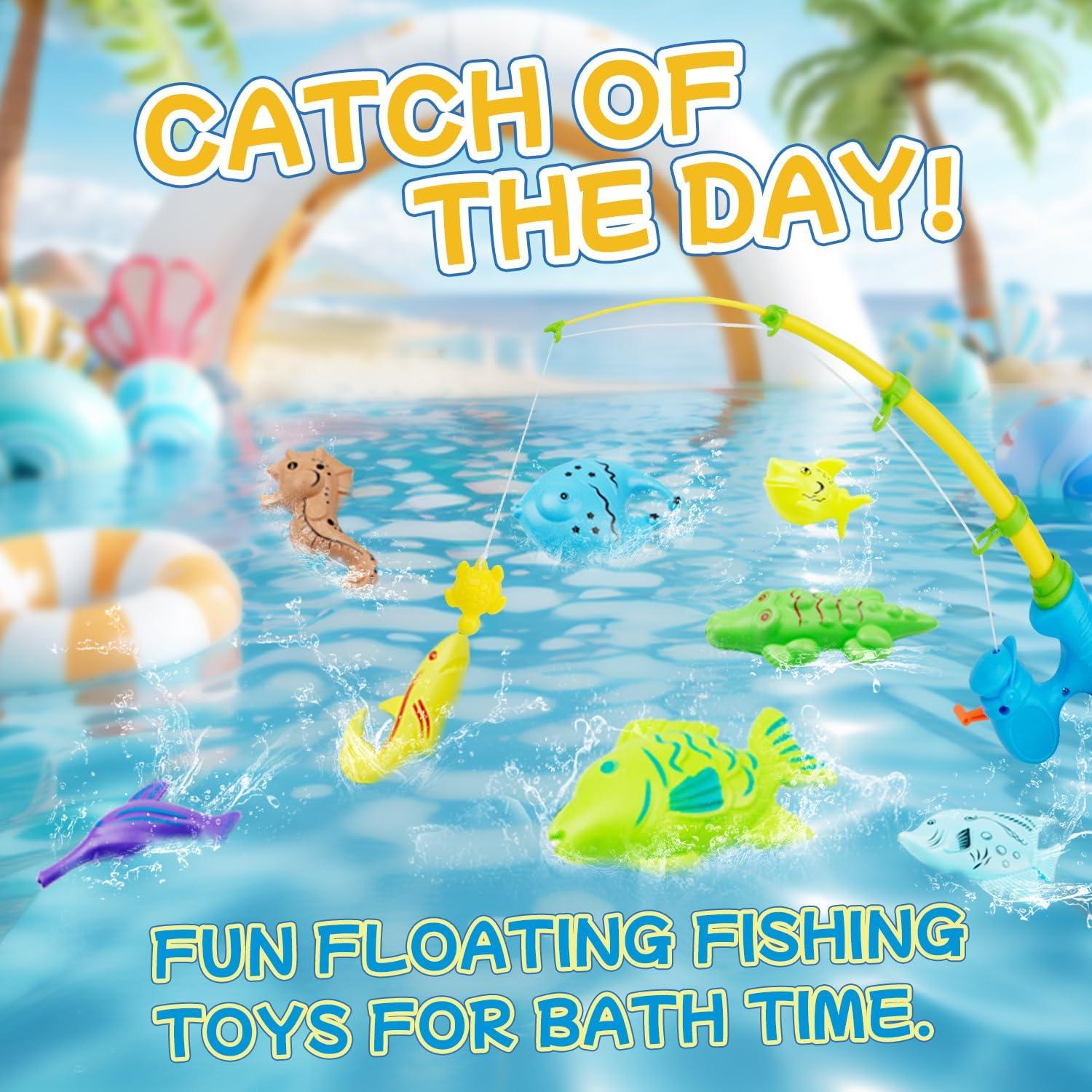 Bolas de Baño de Tiburón JOI MEW - 8 Bolas y 9 Juguetes