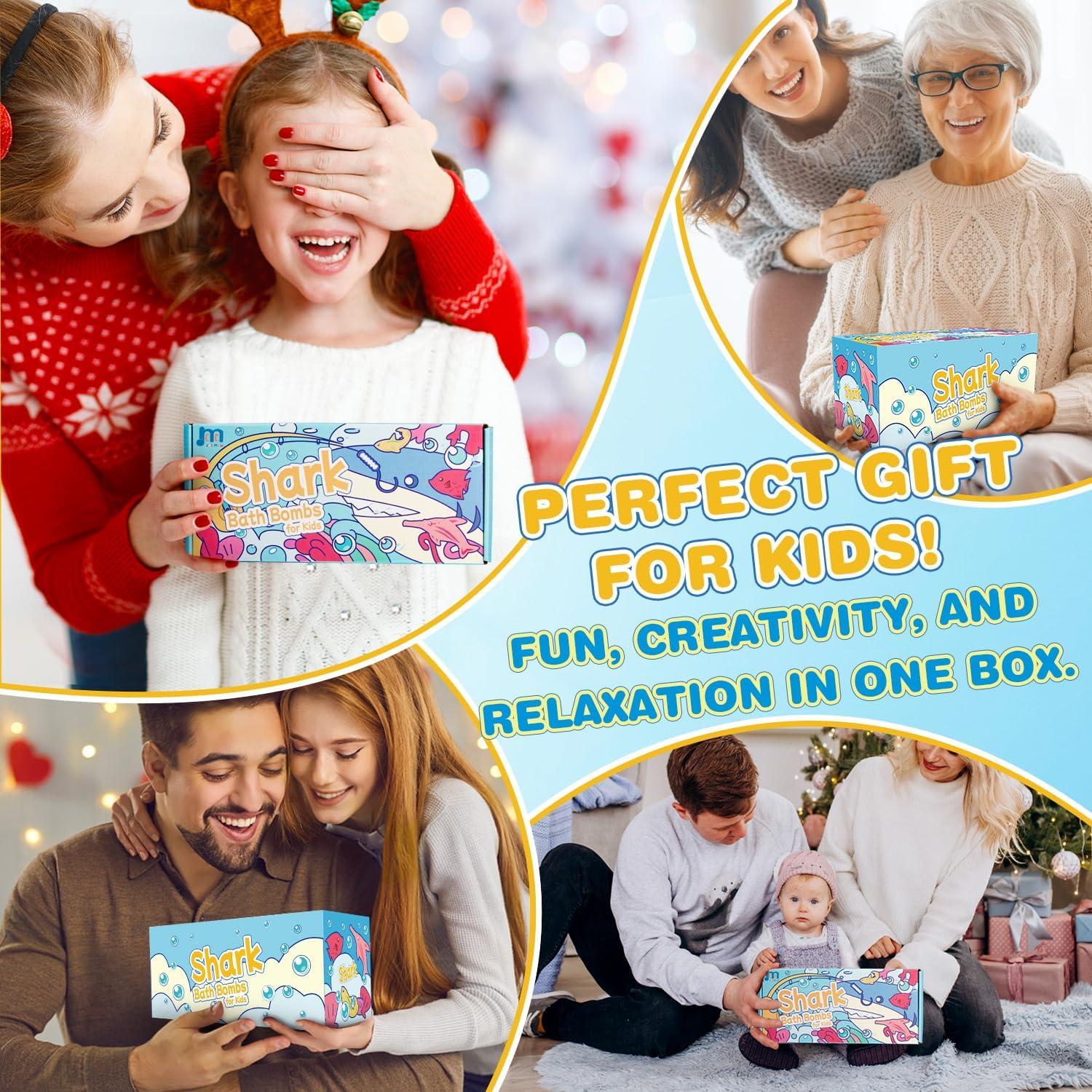 Bolas de Baño de Tiburón JOI MEW - 8 Bolas y 9 Juguetes