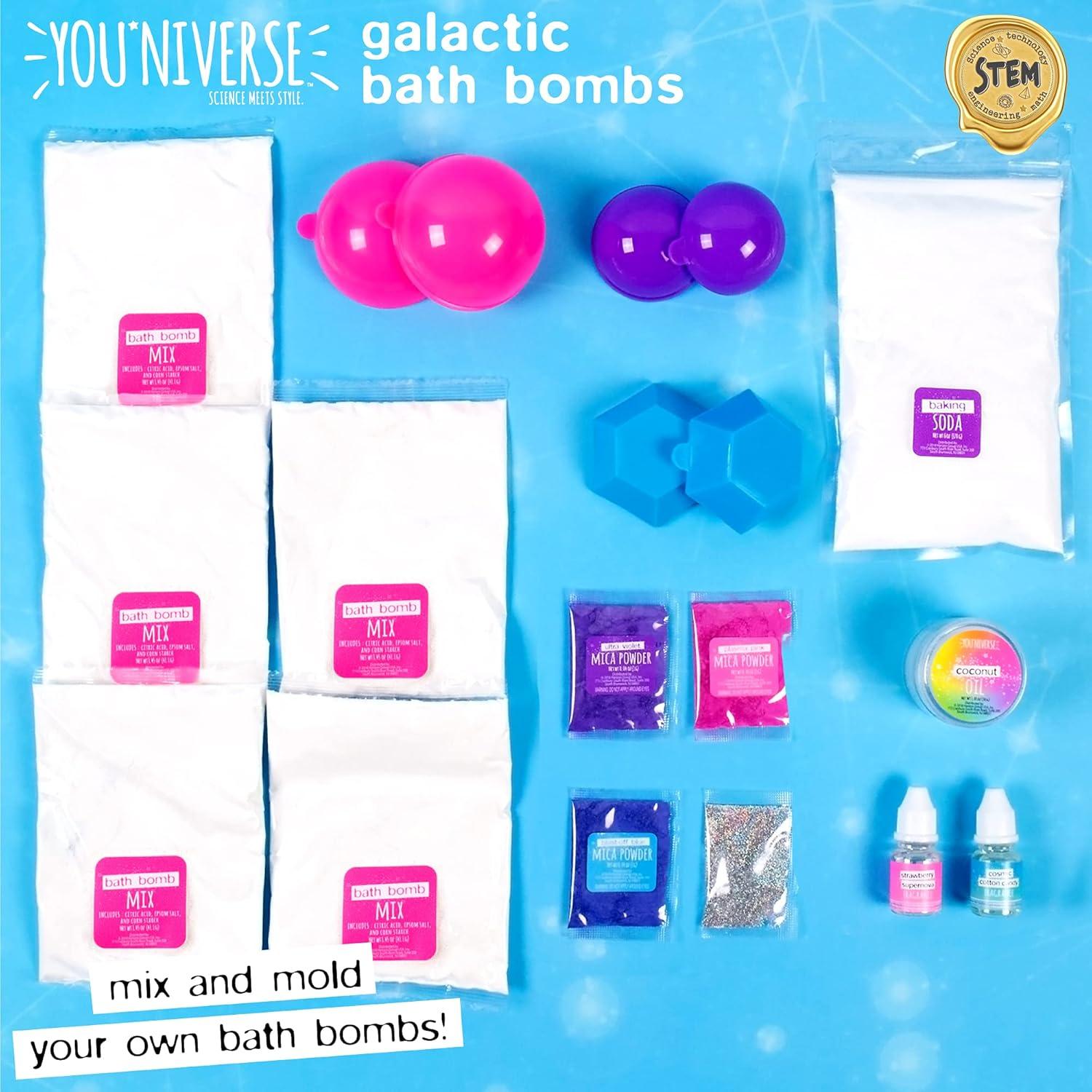 Kit de Bombas de Baño DIY YOU*niverse - 5 Piezas para Niños 6+