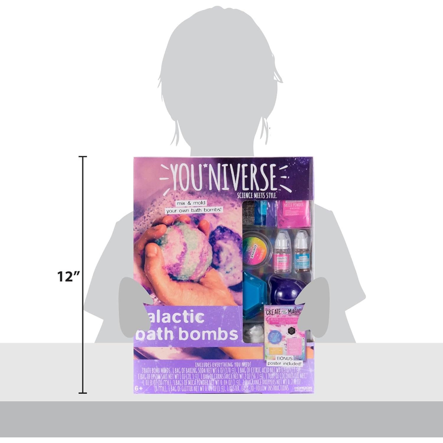 Kit de Bombas de Baño DIY YOU*niverse - 5 Piezas para Niños 6+