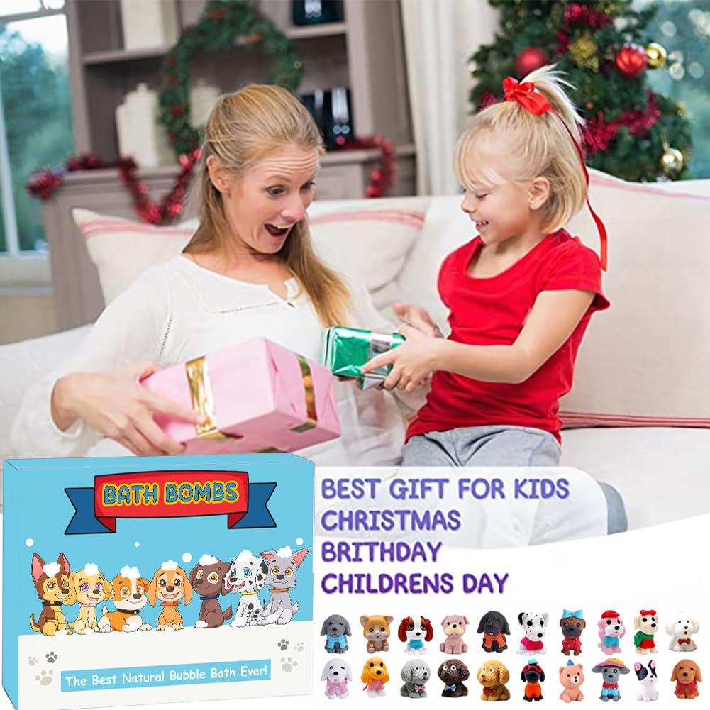 Bombas de baño orgánicas Kottke con sorpresa cachorro - 20 unidades