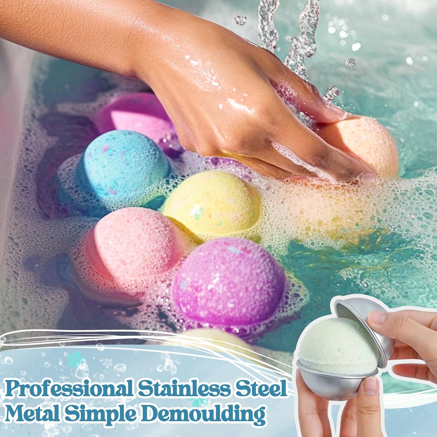 Kit de Bombas de Baño DIY JUYRLE - 30 Piezas para Niños