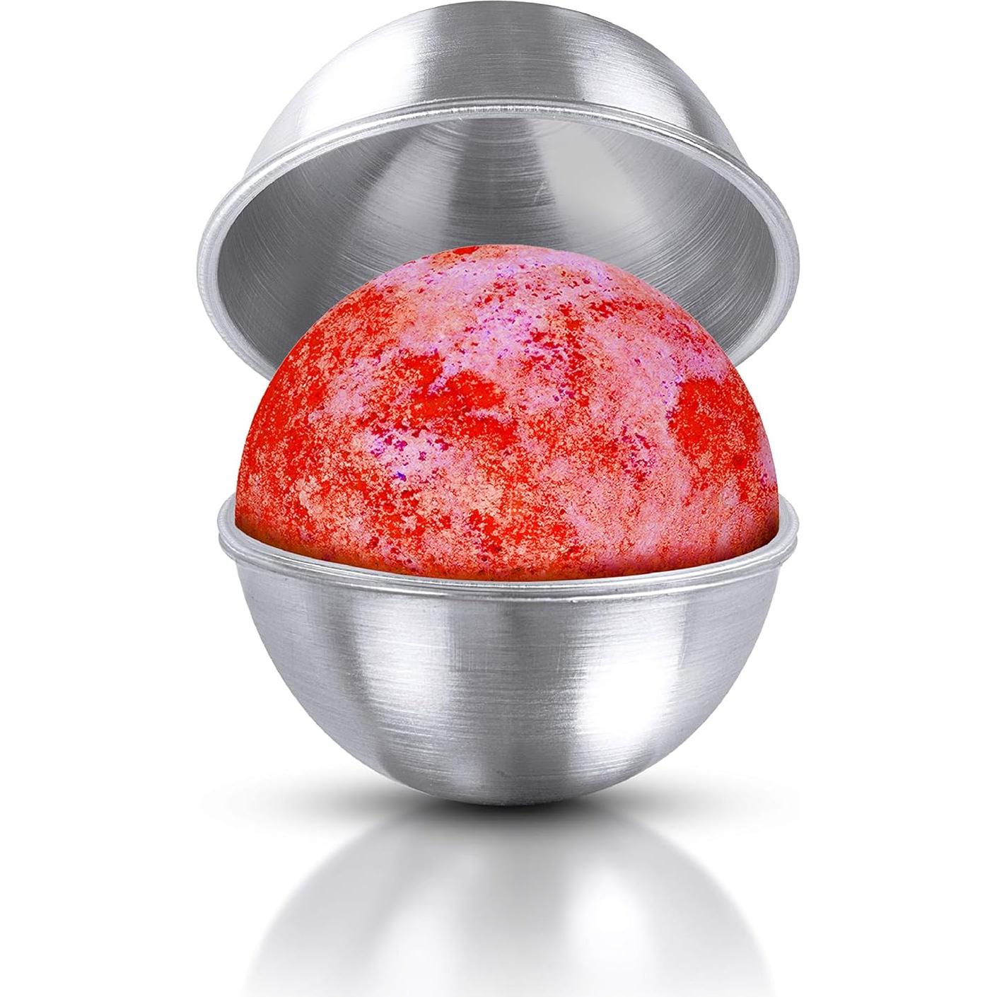 Juego de Moldes para Bombas de Baño Healthy Home Helper - Acero Inoxidable