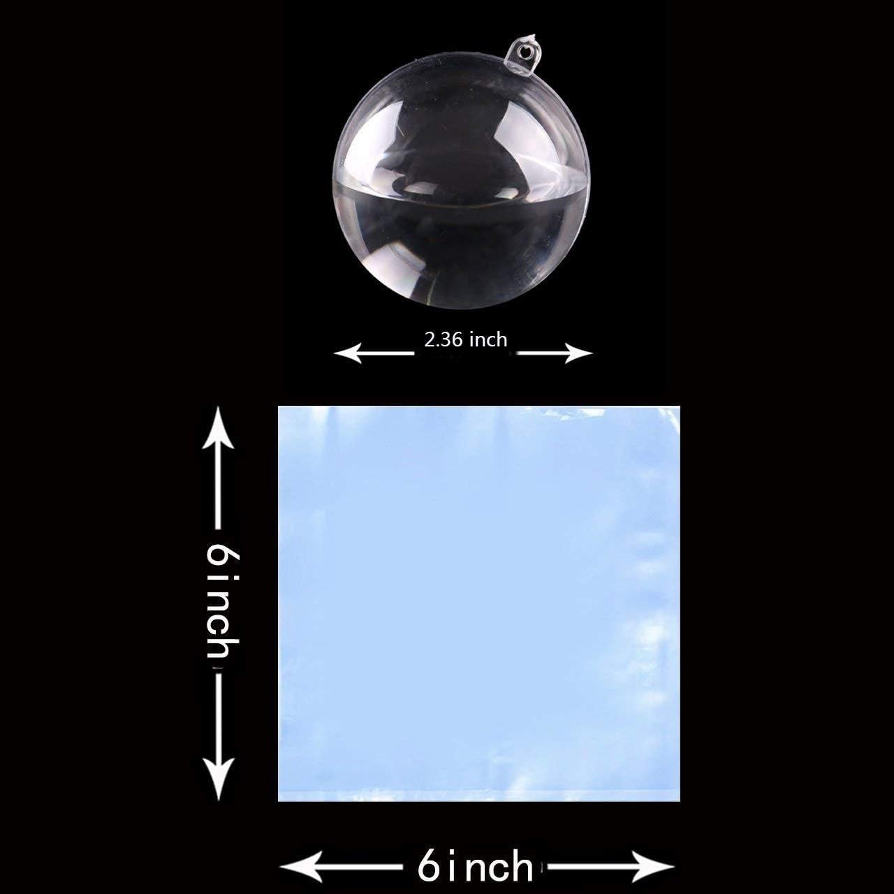 Set de 30 Moldes de Bomba de Baño AOMGD 60mm + 50 Bolsas