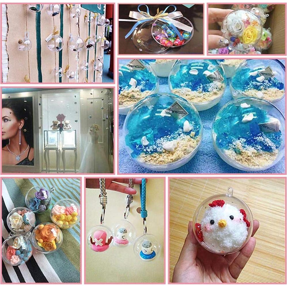 Set de 30 Moldes de Bomba de Baño AOMGD 60mm + 50 Bolsas