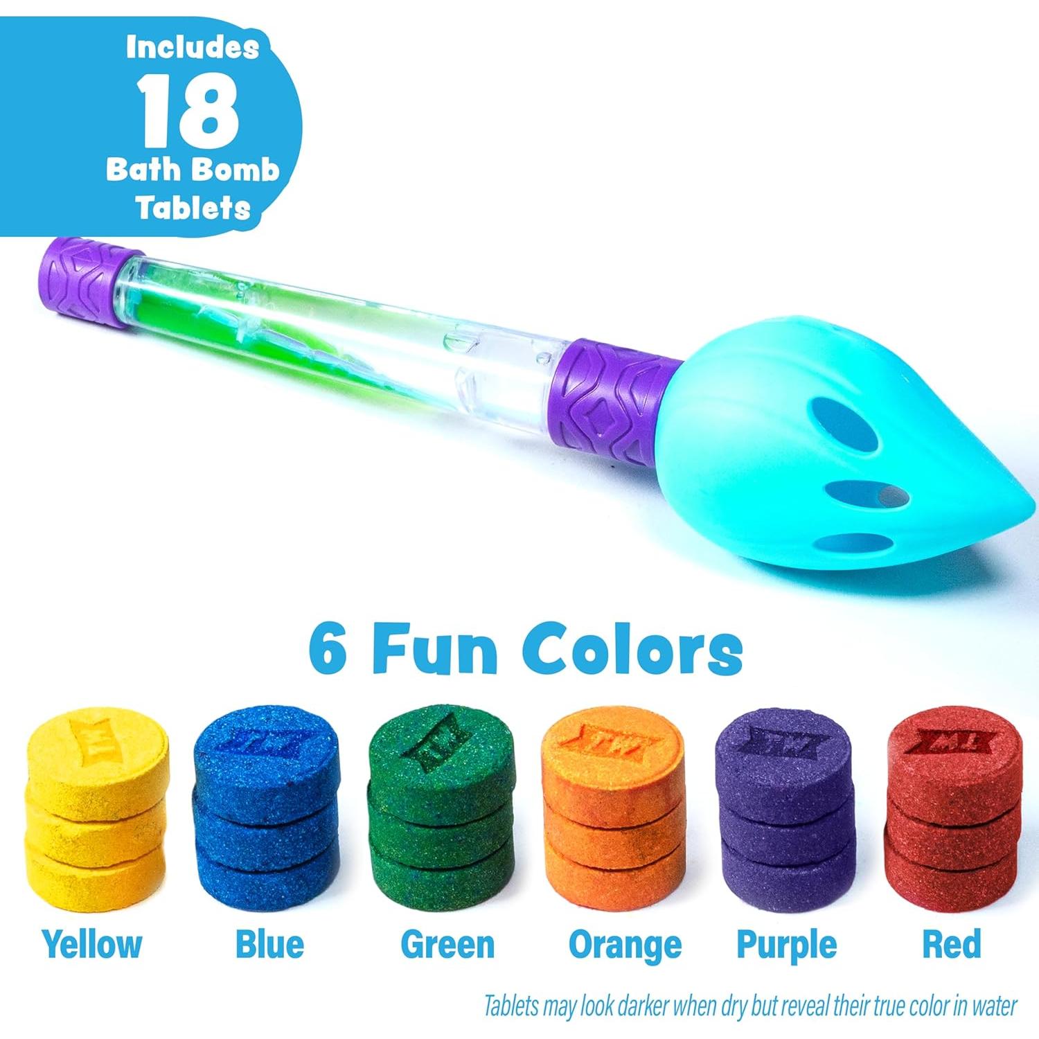 Juego de Bombas de Baño Tub Works BCB18 con Pincel y 18 Tabletas