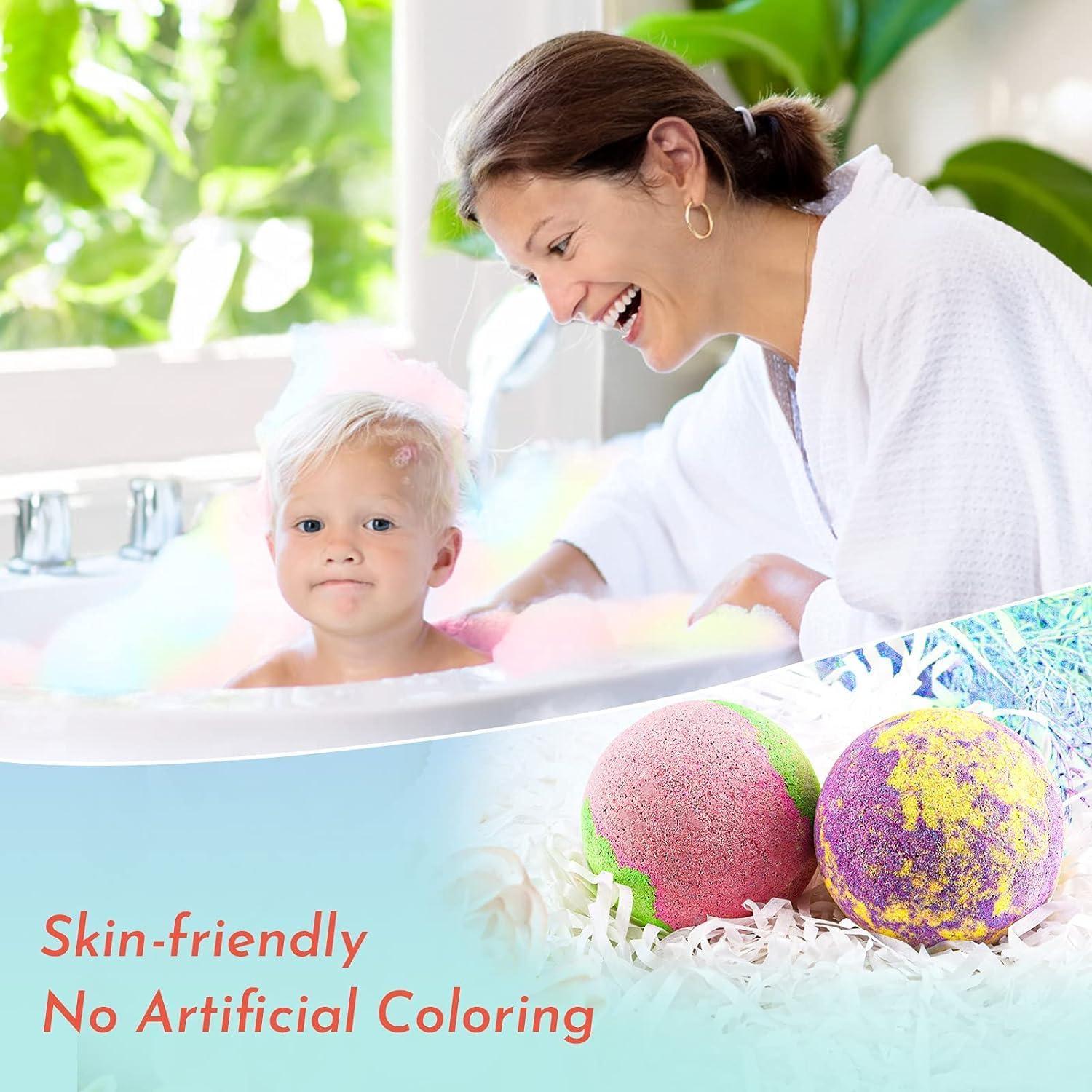 Set de 14 Bombas de Baño Orgánicas DUAIU - Aromas Naturales