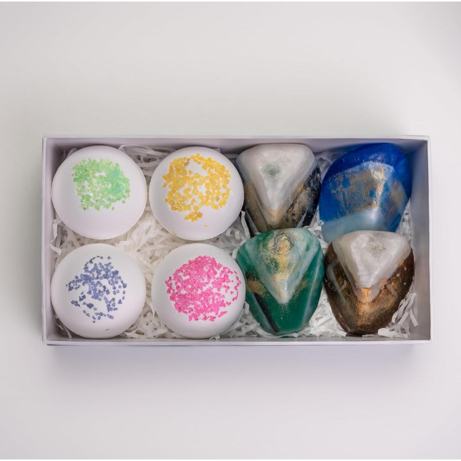 Juego de Jabón y Bombas de Baño Tierra y Hogar - 8 Piezas