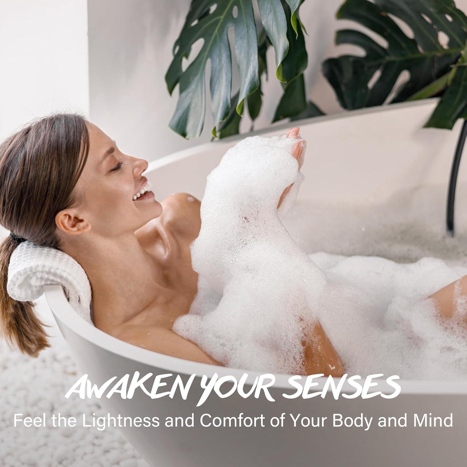 Juego de Sales de Baño Epsom 4pcs con Aceites Esenciales