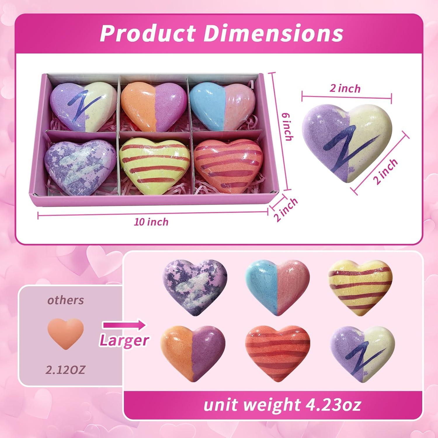 Set de Bombas de Baño Lujosas HOLLY HERBAL - 6 Fragancias