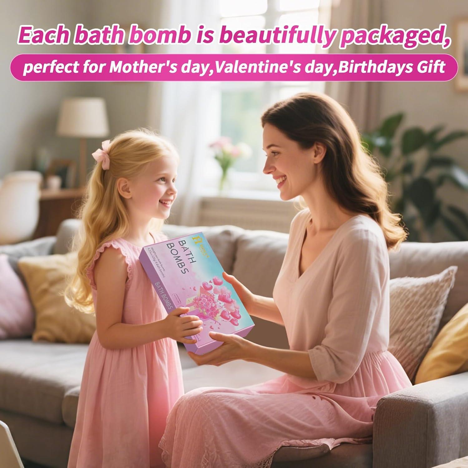 Set de Bombas de Baño Lujosas HOLLY HERBAL - 6 Fragancias