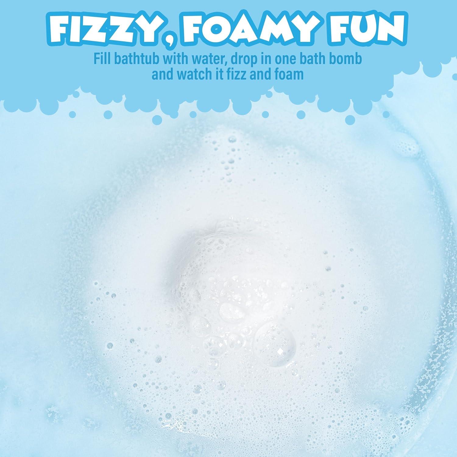 Bolas de Baño de Vapor Tub Works para Niños - 12 Unidades Eucalipto