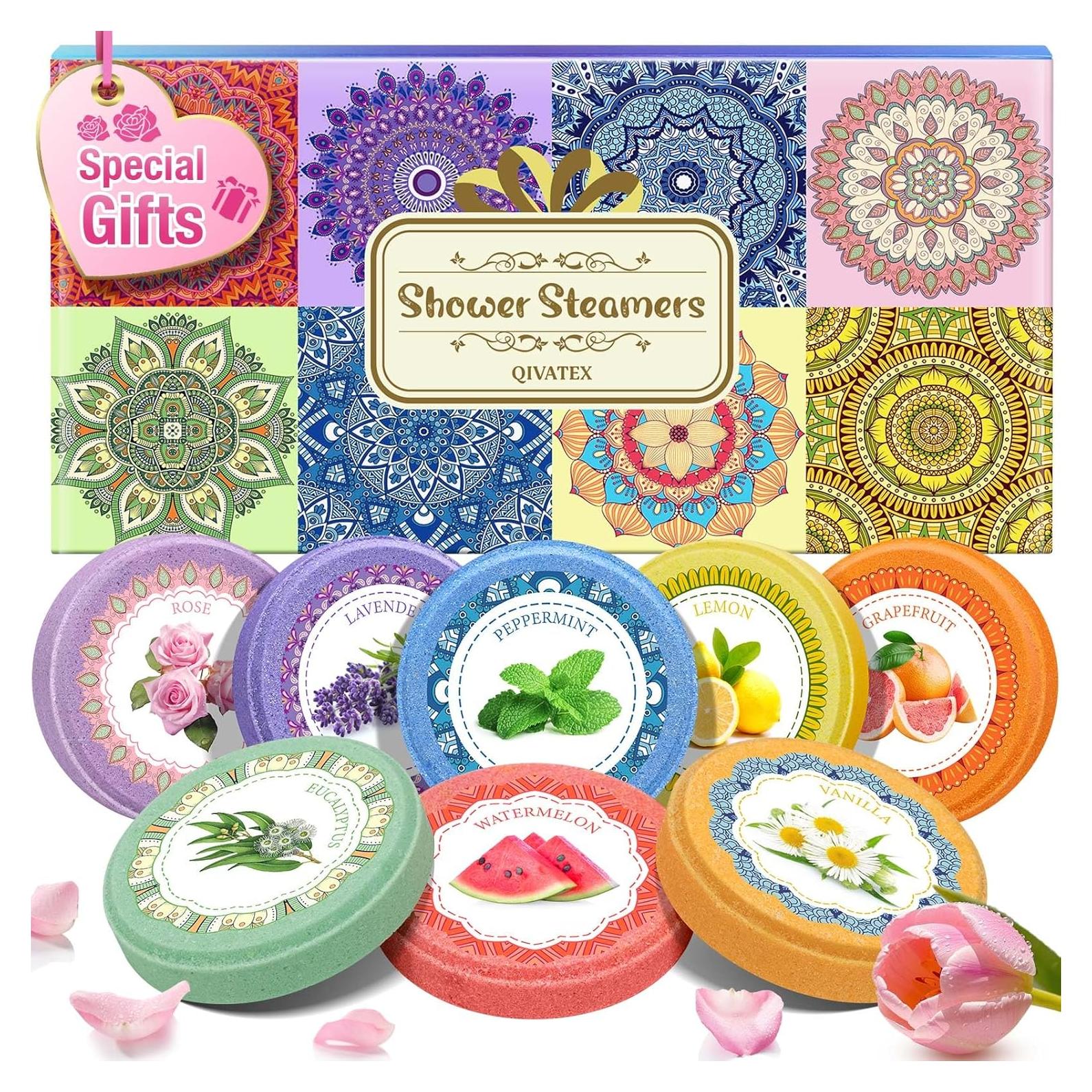 Bombas de Vapor para Ducha Qivatex - Aromaterapia Relax 30g