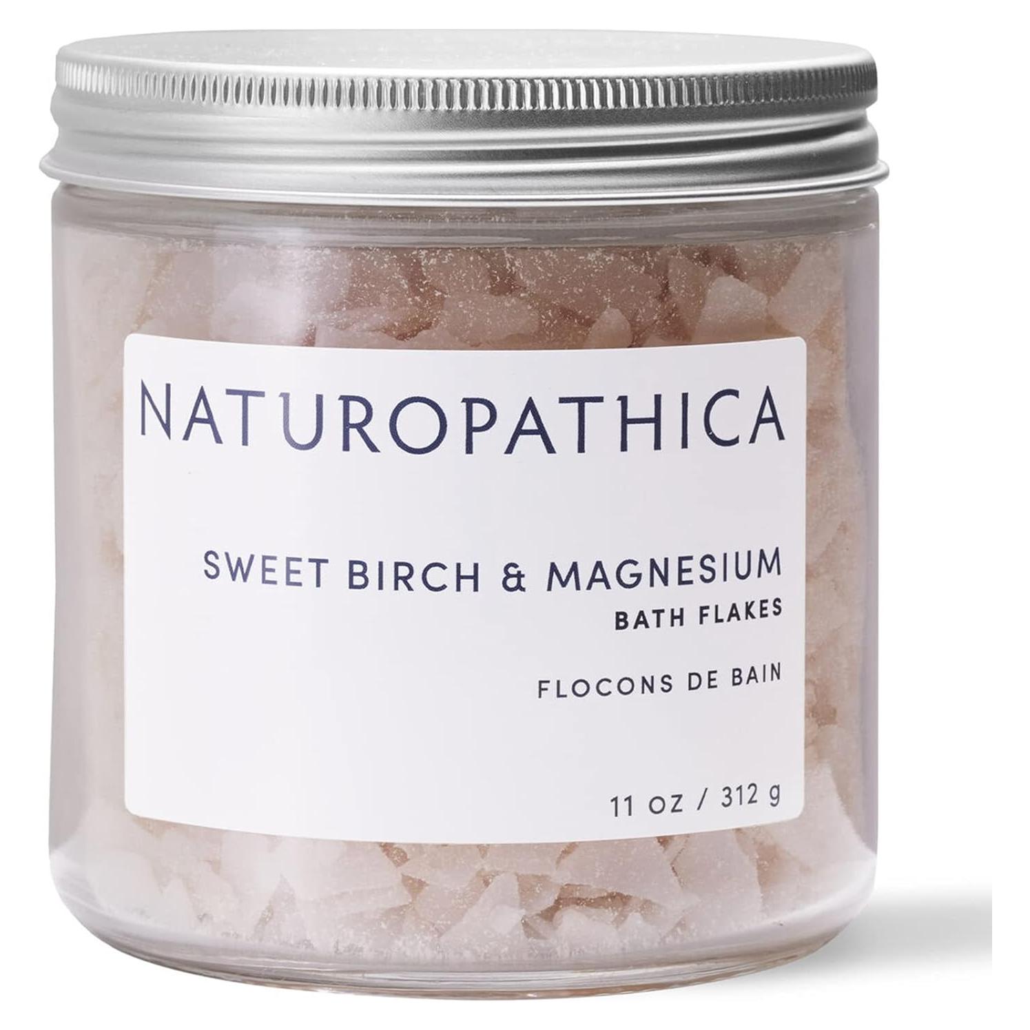 Flakes de Baño de Magnesio Naturopathica 312g - Relajante Muscular