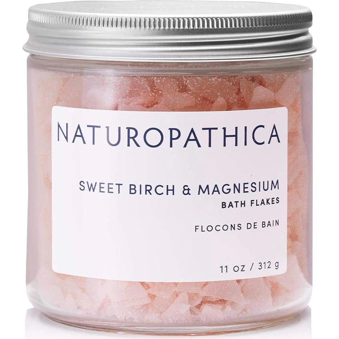Flakes de Baño de Magnesio Naturopathica 312g - Relajante Muscular