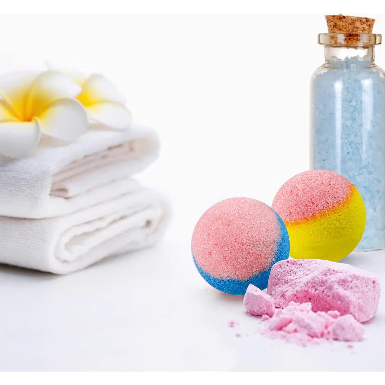 Conjunto de 54 Bombas de Baño INTEYE - Spa Aromático Natural