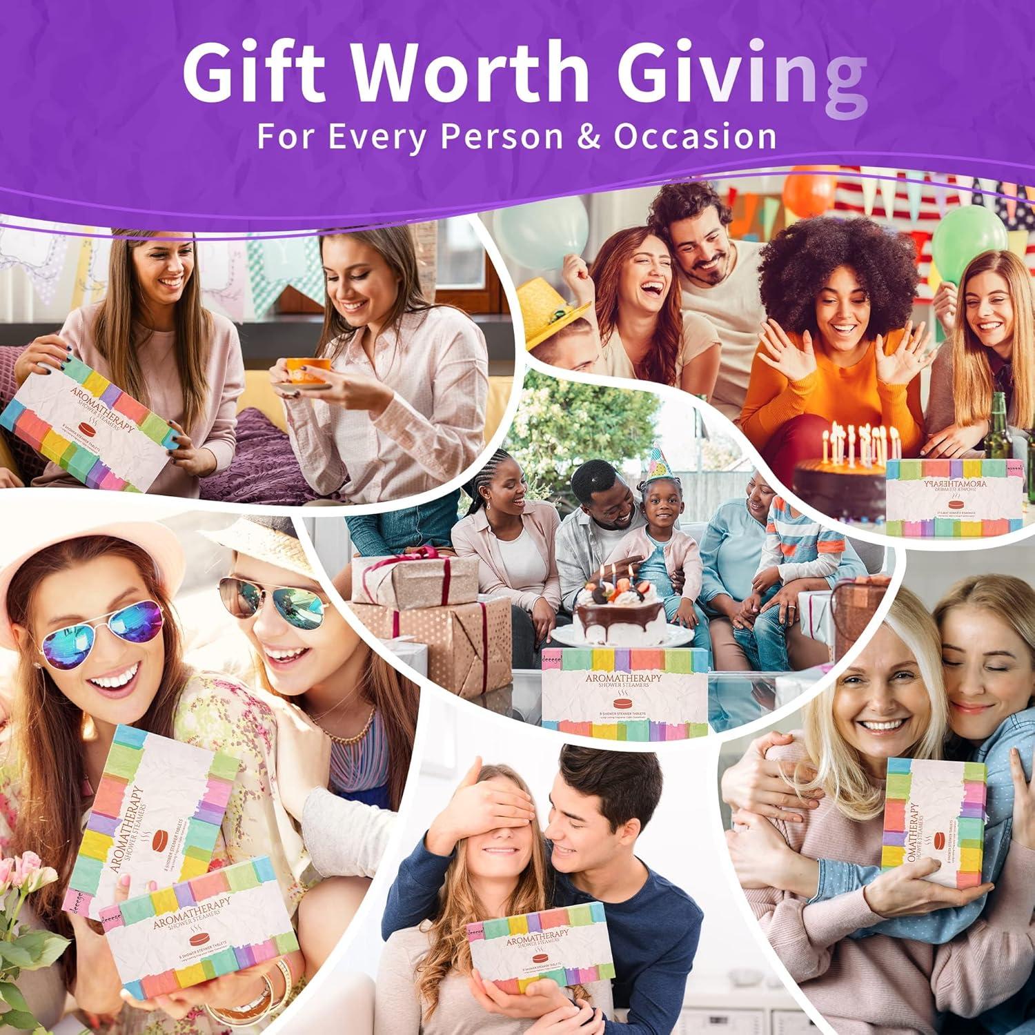 Juego de 8 Pastillas de Vapor Aromaterapia Deeegel - Spa en Casa